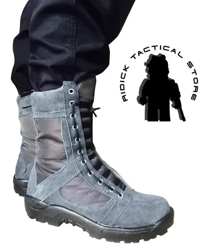 Botas Tactica Gris Gotcha Airsoft Policia Seguridad Militar