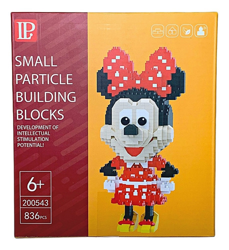 Rompecabezas 3d Mini Bloques Armables Mickey, Minnie, Daisy