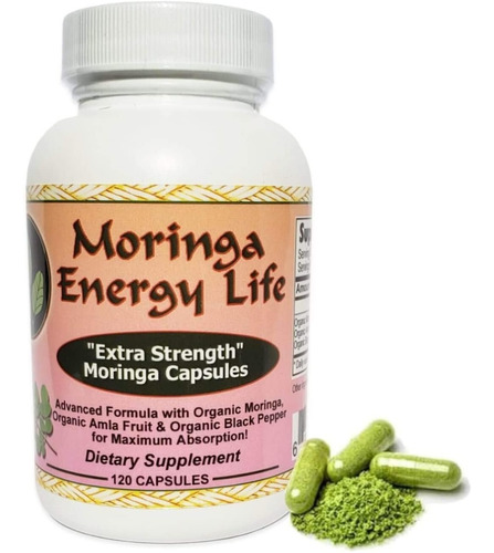 Moringa 300cap Moringa Energylife - Unidad a $2524