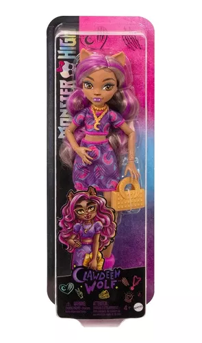 Boneca Monster High Clawdeen Wolf Mattel Hky75 no Shoptime