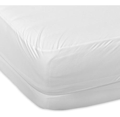 Protector De Colchon Impermeable Pvc Ajustable King Size 2x2