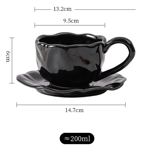 Taza De Café Rosa De Color Dopamina Para Té De La Tarde, Cer