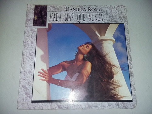 Lp Vinilo Disco Acetato Daniela Romo Amada Más Que Nunca