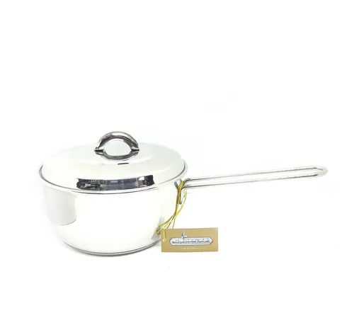 comprar Cacerola Gamuza Master Ware Acero Triple Fondo N°18 C\u002F Mango