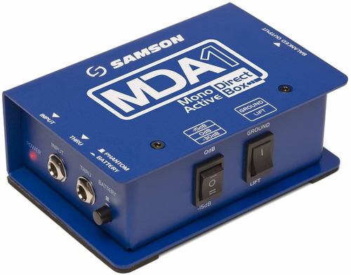 Imagen 5 de 9 de Caja Directa Activa Samson Mda1 C/ Ground/lift