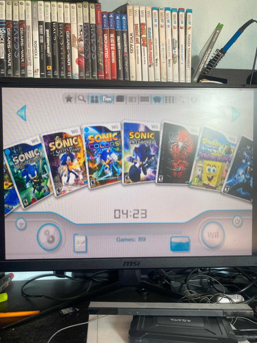 Wii 120 Juegos (250 Gb De Disco Duro)