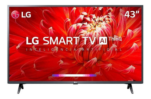 Imagem 1 de 1 de Smart Tv LG 43'' Full Hd 43lm6370 Wifi Bluetooth Hdr Thinqai