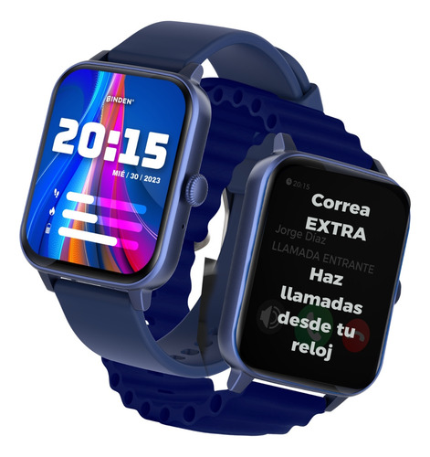 Bundle Smartwatch Era Win Con Audífonos Dark Ninja + Correa