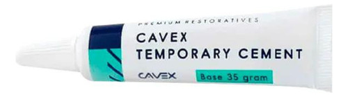 Dental Cemento Temporal Libre De Eugenol Cavex Pasta