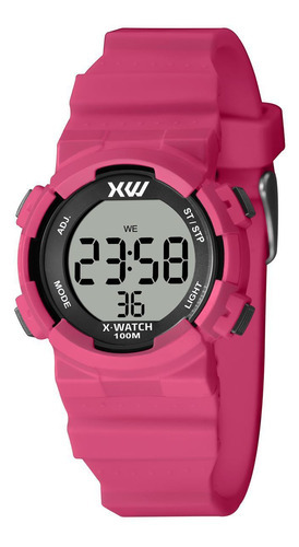 Relógio X-watch Feminino Xkppd097 Bxrx Infantil Digital
