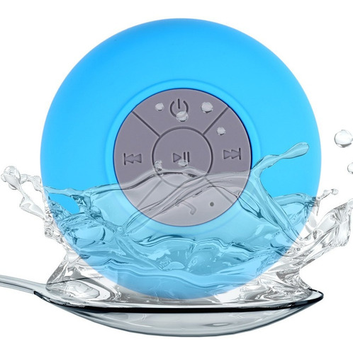 Imagen 1 de 4 de Corneta Parlante Inalambrica Bluetooth Para Ducha Waterproof
