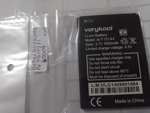 Bateria Verykool Para S5004 (ar715144)