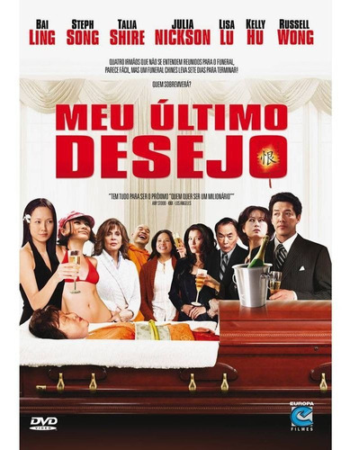 Dvd Meu Último Desejo - Europa Filmes