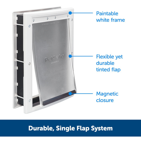 Plástico Doggie Door Petsafe Never Rust Para Animais De Esti