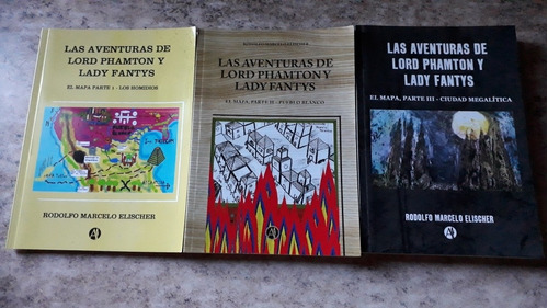 Las Aventuras De Lord Phamton Y Lady Fantys. Tomo 1, 2 Y 3. 