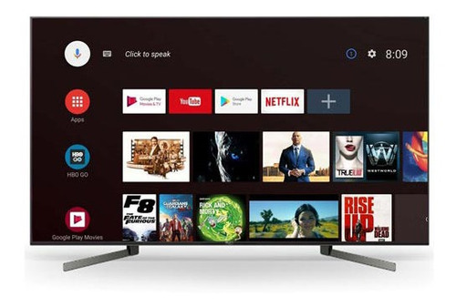Smarttv 4k Sony 75 Chromecast Xbr-75x955g