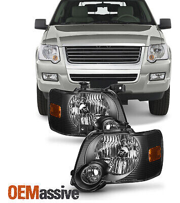 Fit 2006 2007 2008 2009 2010 Ford Explorer Black Headlig Oai