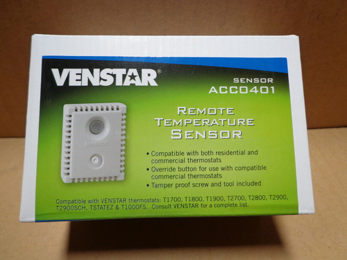 ~discount Hvac~ Acc0401 - Venstar Remote Room Sensor W/ove