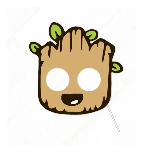comprar Groot - Photo Booth Props ** Textos Editables**