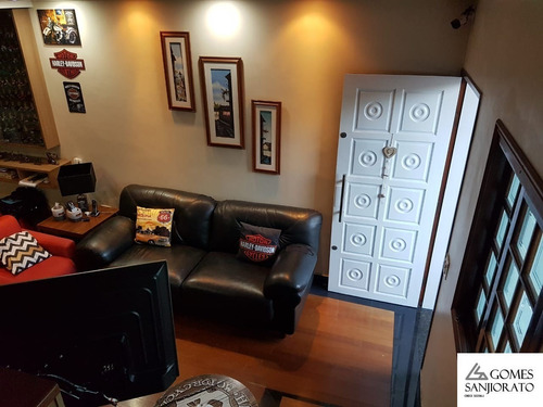Imagem 2 de 30 de Sobrado Para A Venda Na Villa Scarpelli Em Santo André - Sp. - So00289 - 69510877