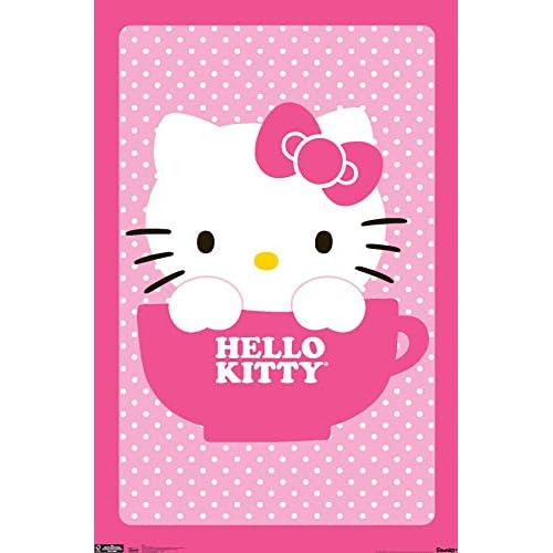 Póster De Pared De Hello Kitty, 14.725  X 22.375 , Ver...