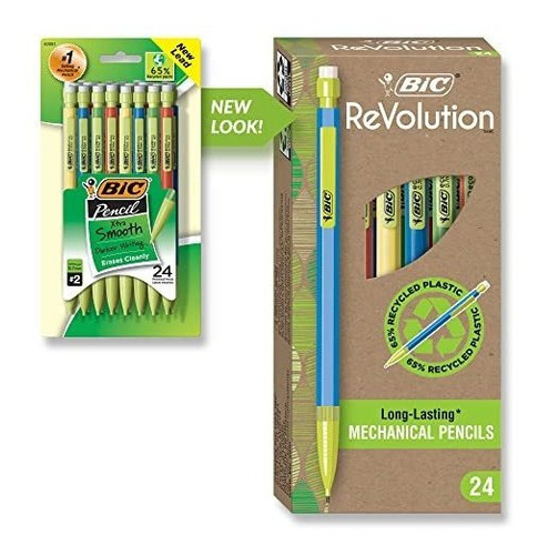 Portamina - Lápiz Mecánico Bic Revolution Xtra-life, Punta M