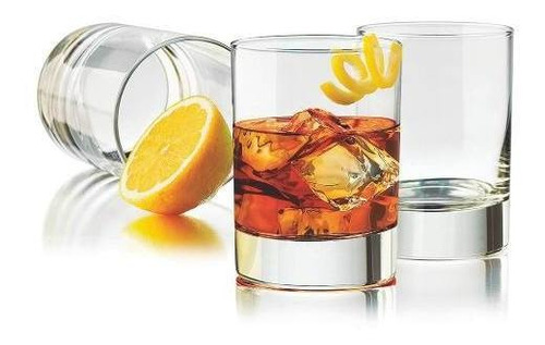 Set 6 Vasos Vidrio Super Sham Rock 311 Ml Libbey