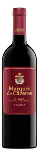 Pack De 6 Vino Tinto Marques De Caceres Crianza 750 Ml