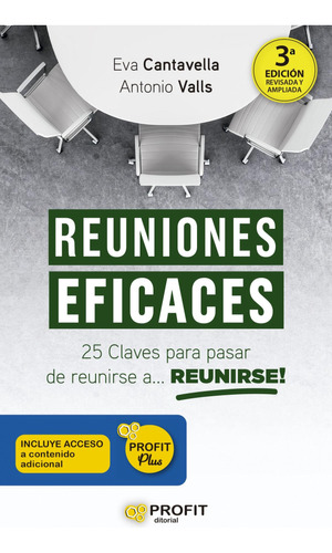 Libro: Reuniones Eficaces. Cantavella Cuso, Eva/valls Roig, 