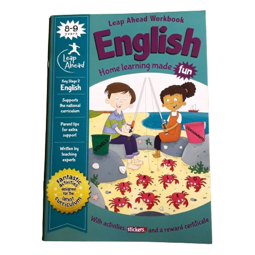 English  Fun For Children Vowels & Consonants Activity Book