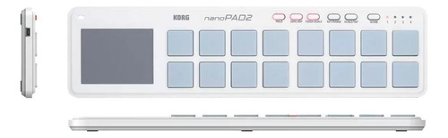 Controlador Midi Korg Nanopad2 Color Blanco
