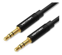 Comprar Cable de Audio Vention - Auxiliar Jack 3.5 mm MiniPlug - Hi-Fi - 0.5 Metros - Stereo TRS 3 polos - Color Negro - PVC Premium - Plug a Plug - Para Celular Auto Estereo PC Auriculares Tablet - BAKBD