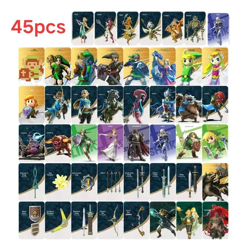 Yt Cartões Amiibo Nfc #45 - Zelda: Tears Of The Kingdom