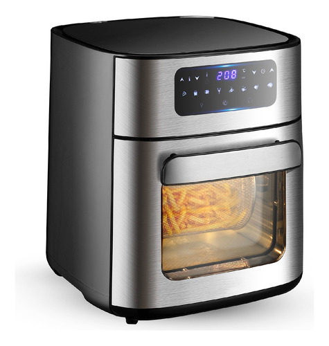 Freidora De Aire Horno Sin Aceite 10l 1700w Pantalla Digital