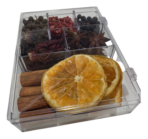 Imagem 4 de 10 de Caixa Para Presente Kit Gin Tônica 7 Especiarias Premium