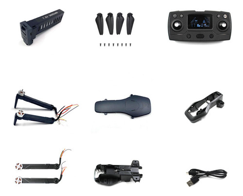 Sg906 Max Drone Partes Delantero Trasero Brazo Plegable