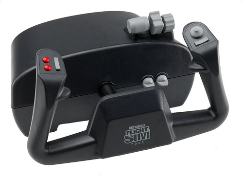 Pedales Para Simulador De Vuelo Profesional Negro Logitech