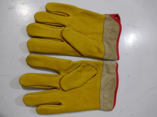 Imagen 1 de 1 de Guante De Piel Electricista Licfer 4pares