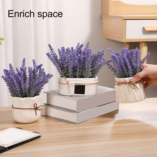 Mini Adorno Falso Para Plantas Artificiales, Pequeñas Maceta