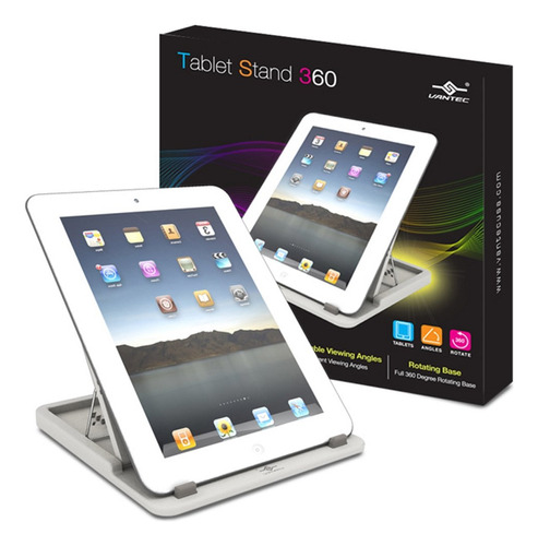 Soporte Para Tablet Vantec 360 Â Blanco Tac-100-wh