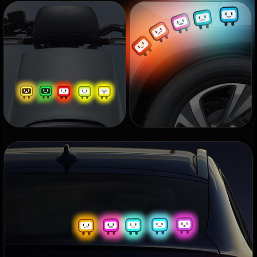 Pegatinas Reflectantes Para Coche Pegatinas Reflectantes Par