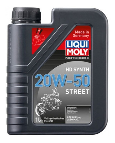 Aceite Liqui Moly Motorbike Hd Synth 20w50 Street