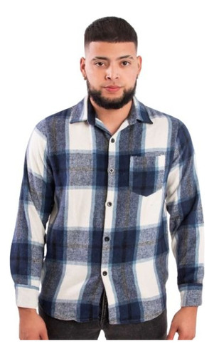 Camisa Leñadora Invierno Hombre Franela Sobrecamisa