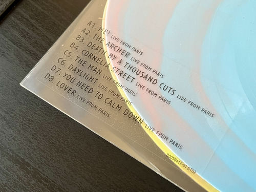 Taylor Swift - Lover ( Live From Paris ) - Vinilo Corazón