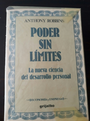 Libro Poder Sin Limites De Anthony Robbins