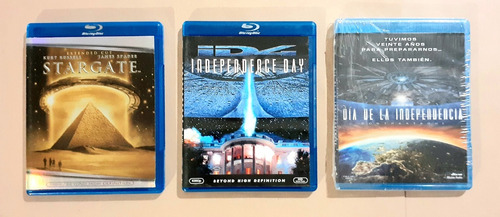Stargate + Independence Day 1 + 2 - Blu-ray Original