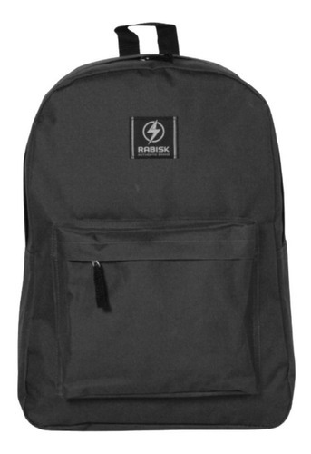 Mochila Escolar Juvenil Impermeável Masculina Cor Preto