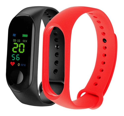 Relógio Smartwatch Masculino Tuguir Troca Pulseira Original