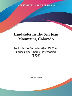Libro Landslides In The San Juan Mountains, Colorado: Inc...