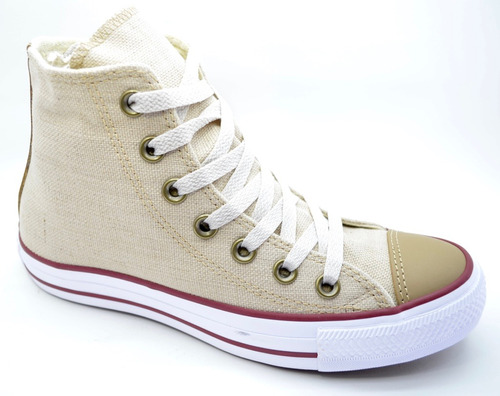 Zapatillas Converse Chuck Taylor All Star Lino Hi Crema